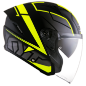 KYT NF-J - Motion matt yellow  "XS" a "M"